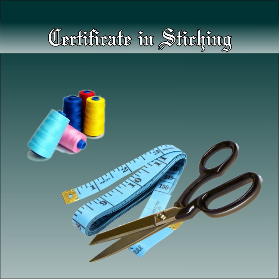 CERTIFICATE IN STITCHING